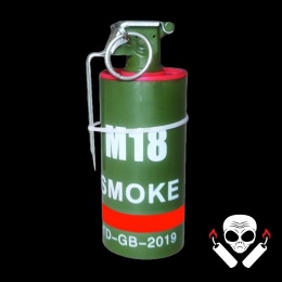 CLE7034-R SMOKE CZERWONY M18