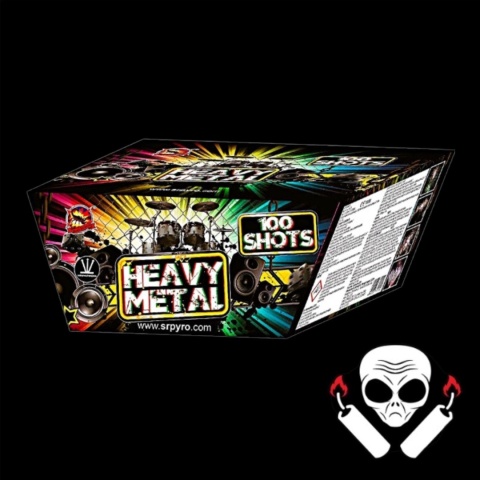 Heavy Metal 100 strzałów 20 mm SRPYRO CLE4114 Heavy Metal 100 strzałów 20 mm SRPYRO CLE4114