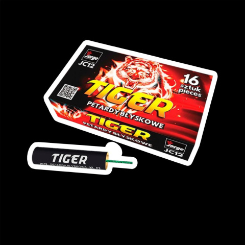 Petarda JC12 - TIGER Jorge 16szt w opakowaniu Petarda JC12 - TIGER Jorge 16szt w opakowaniu