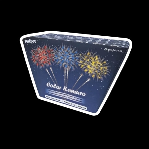 Wyrzutnia Pulver Color Kamuro 24s 30mm PP-BW-30-24-01